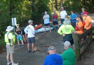 Beginers Class at Brices Creek at Creekside Park